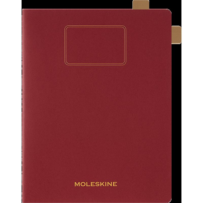 Student Cahier Linjeret XXL Rød - Billede 4