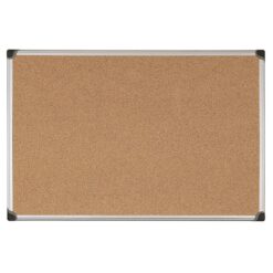 Opslagstavle Kork Aluminiumramme 60x45cm