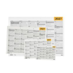 Vægkalender A3 2027 DK