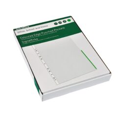 Signallomme A4 PP 105 Micron 100 Pakke Grøn - Billede 4