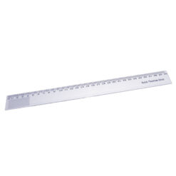 Alternative view of Skolelineal 30cm Transparent