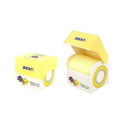 Note Roll Extra Sticky FSC 50mmx10m Pastel Gul - Billede 4