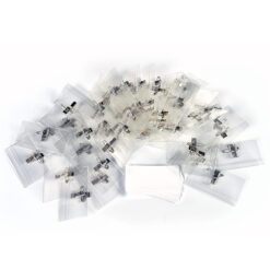 Alternative view of Navneskilt Med Clip & Nål 75x40mm 50 Pack