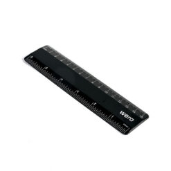 Wera Lineal 15cm Blød Sort