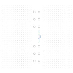 Personal Noteark Dotted Hvide