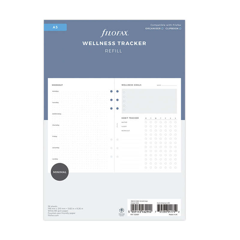 Wellness Trackers A5 Refill - Billede 5