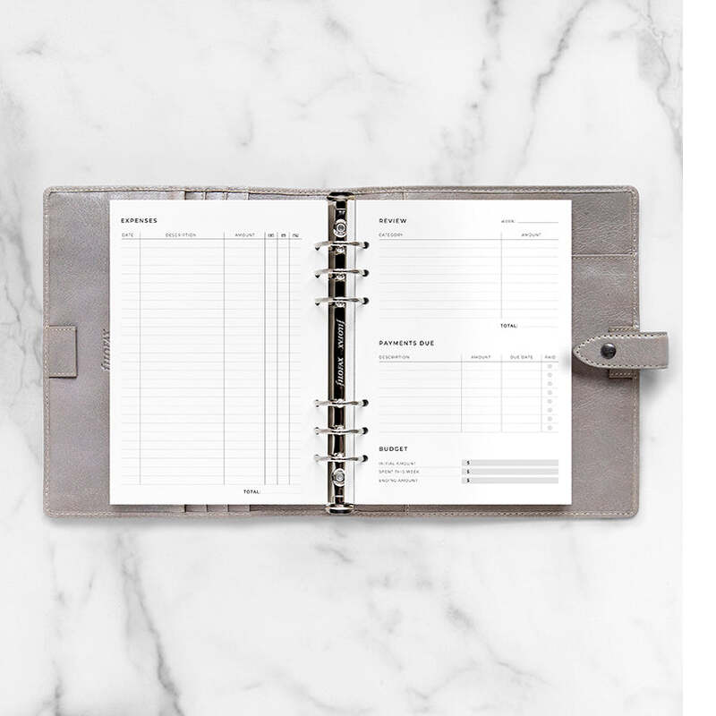 Filofax Budget Planner Refill A5 - Billede 5
