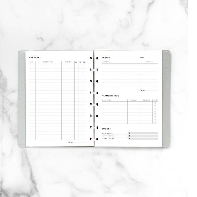 Budget Planner Notesbog Refill A5 - Billede 5