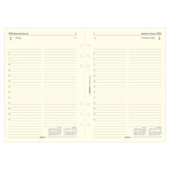 Refill A5 2026 Dag Per Siden Svensk/Dansk/Norsk - Billede 3