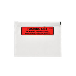 Grippie Følgeseddellomme Standard C6 Med Tryk 1000 Pakke