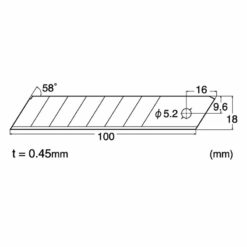 NT Cutter® Reserveblad BL-150P 6 Pakke - Billede 3