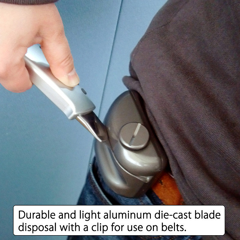NT Cutter Portabel Disposal Case til Knivblade - Billede 2