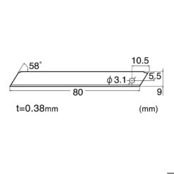 NT Cutter BA-4000-ON Reserveblade 400 stk - Billede 4