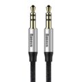 Baseus cable audio Yiven M30 jack 3,5 mm - jack 3,5 mm 1,0 m silver-black