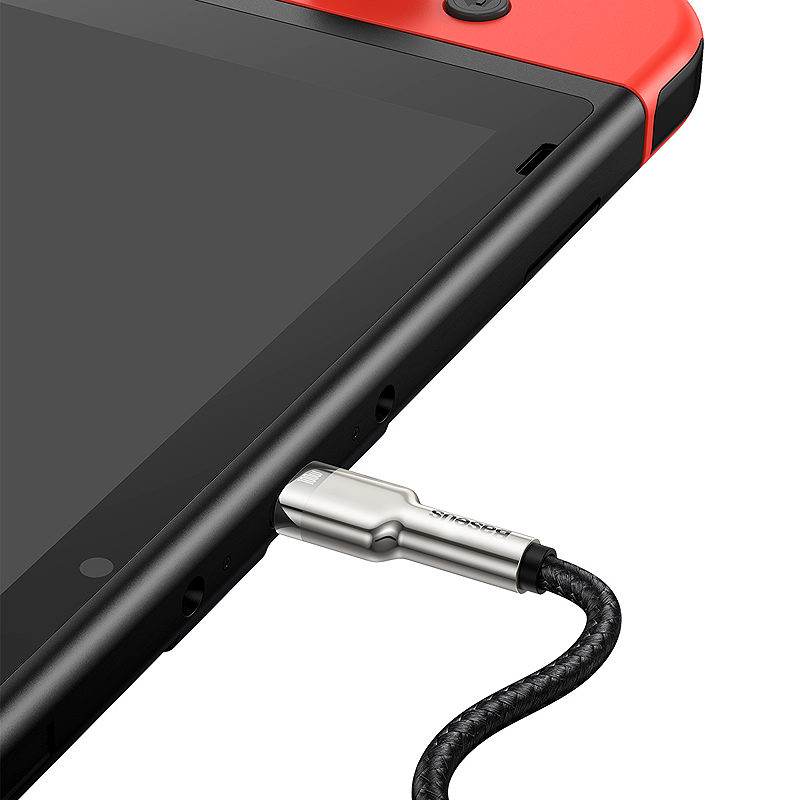 Baseus cable Cafule Metal PD USB-C - USB-C 1,0 m black 100W - Billede 4
