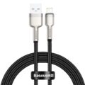 Baseus cable Cafule Metal USB - Lightning 1,0 m 2,4A black