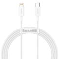 Baseus cable Superior PD USB-C - Lightning 1,5 m white 20W