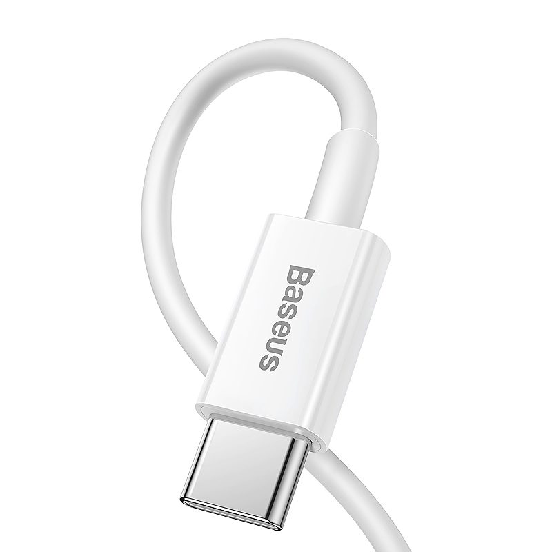 Baseus cable Superior PD USB-C - Lightning 1,5 m white 20W - Billede 3