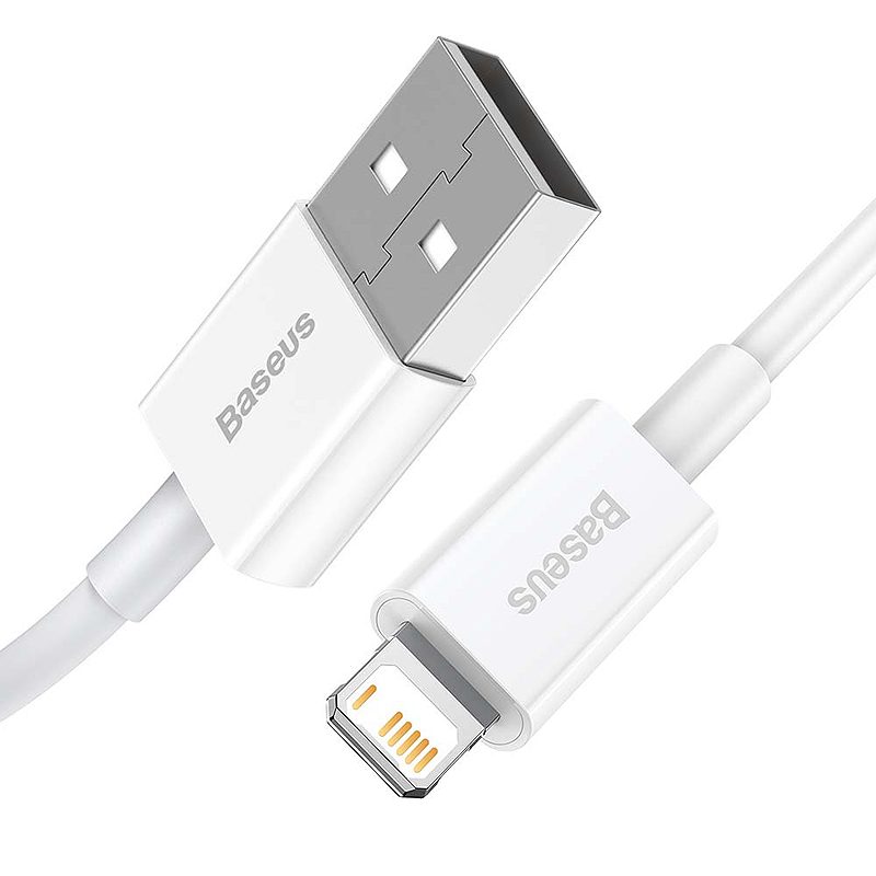 Alternative view of Baseus cable Superior USB - Lightning 1,5 m 2,4A white