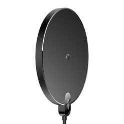 Alternative view of Baseus wireless charger Digital LED 2 15W black