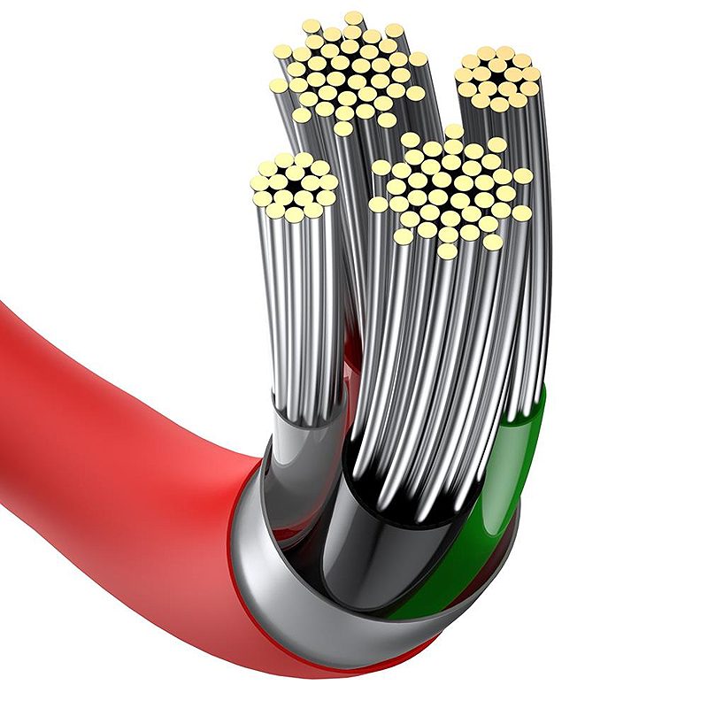 Baseus cable Superior USB - Lightning 1,0 m 2,4A red