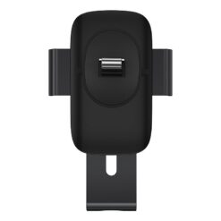 Alternative view of Baseus car holder Metal Age II black gravity for air outlet