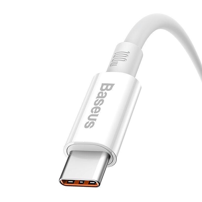 Baseus cable Superior USB - USB-C 1,5m moon white 100W