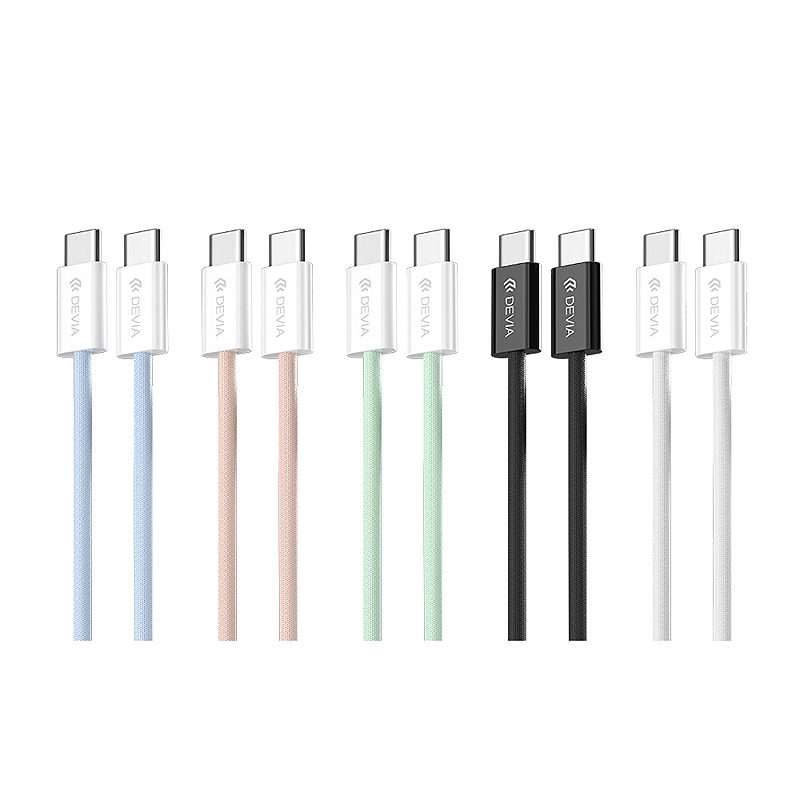 Devia cable Smart EC325 PD USB-C - USB-C 1,0 m 60W 3A black