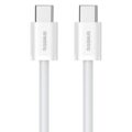 Baseus Superior Series 2 Fast Charging Data Cable Type-C to Type-C 30W 1m Moon White