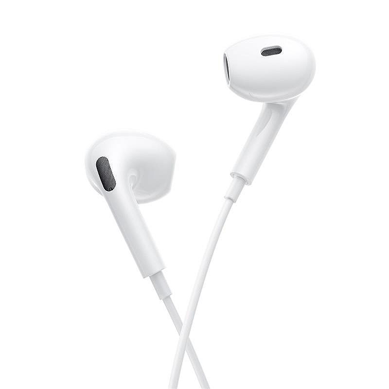 OS-Baseus Encok HZ19 Wired Earphones Moon White - Billede 4