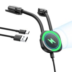 Baseus PrimeTrip C03sPro Magnetic Wireless Car Charger Mount Stick-On Type Black - Billede 4