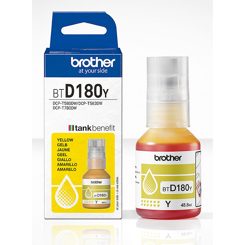Brother BTD180Y printer genopfyldelig blækpatron Original - Billede 3