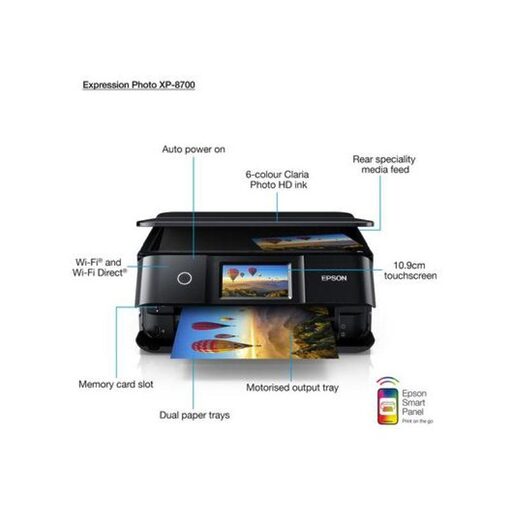 Epson Expression Photo XP-8700 All in One Printer - Image 2