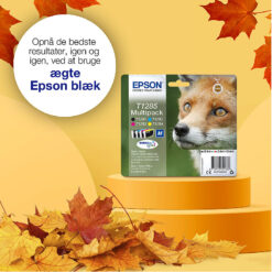 Epson Fox T1285 ræv DURABrite Ultra multipakke 4-farve blæk - Billede 3