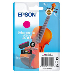 Epson 250 Violin Claria Photo HD blækpatron 1 stk Original Magenta