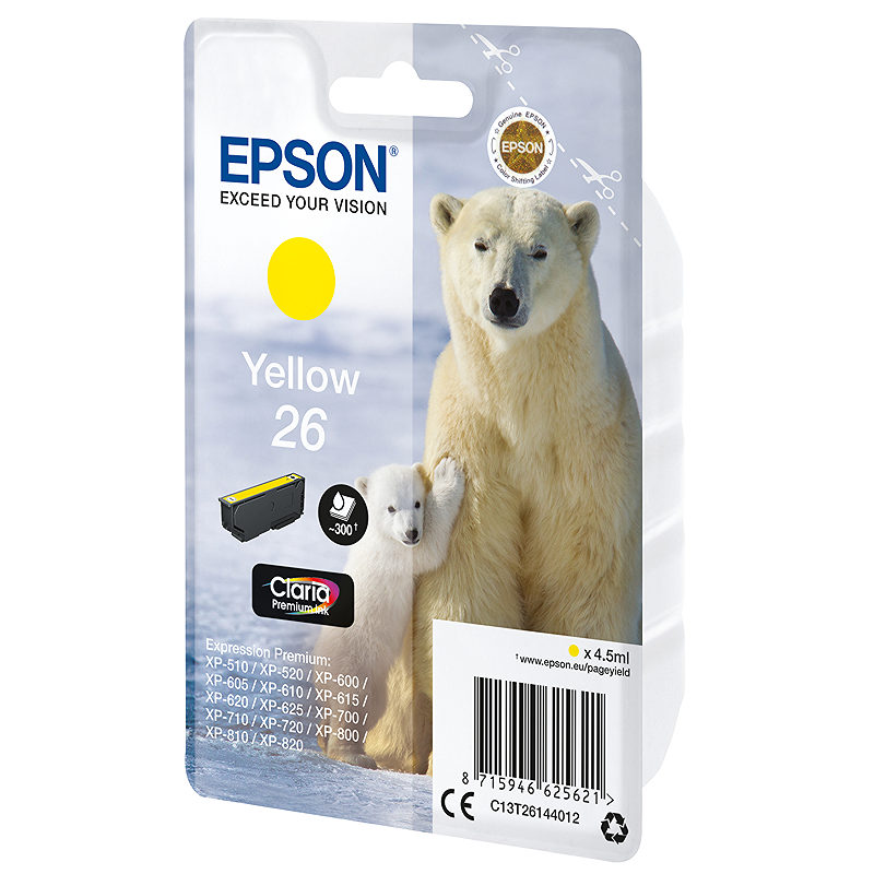 Epson Polar bear C13T26144012 ink cartridge