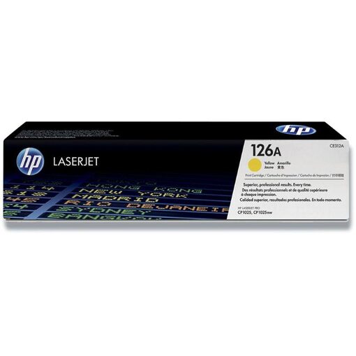 HP Toner Cart. CE312A (126A) für LJ Pro100/CP1020/1025/ CP1025NW yellow