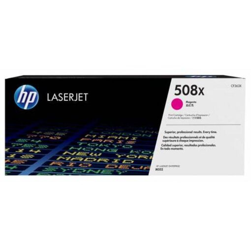 HP Toner Cart. CF363X (508X) für LJ Enterprise M552dn/ M553n/M553dn/M553x magenta high capacity