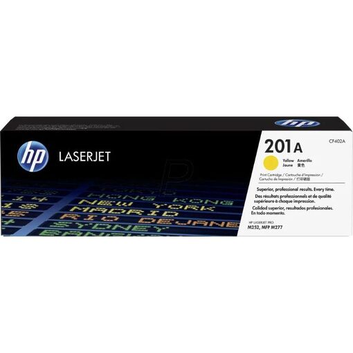 HP Toner Cart. CF402A (201A) für LJ Pro M252n/M252dw/ M277n/M277dw yellow