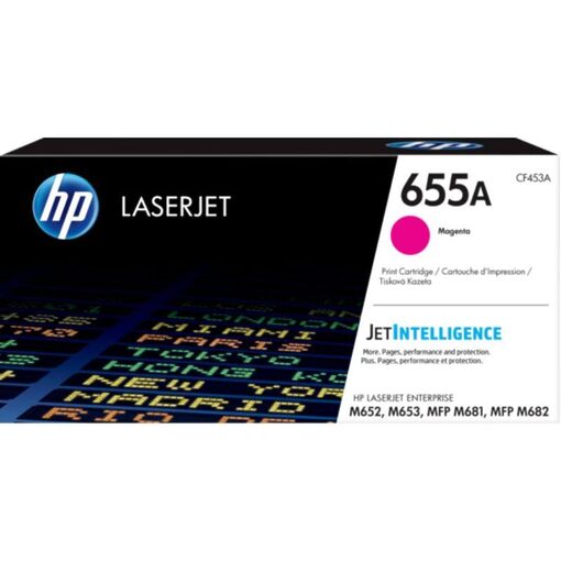 HP Toner Cart. CF453A (655A) für LJ Enterprise M652/M653/ M681/M682 magenta