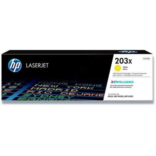 HP Toner-Cartridge High capacity No. 203X yellow