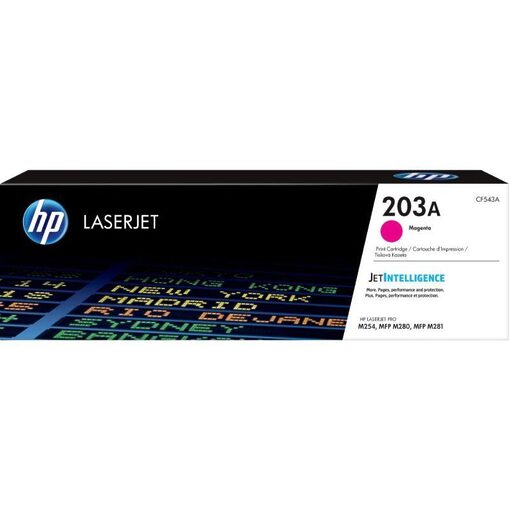 HP Toner-Cartridge standard capacity No. 203A magenta