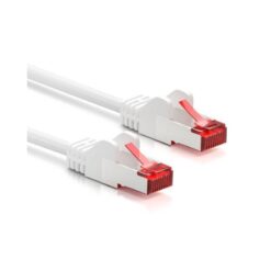 Patchkabel CAT 6A  0,25m Hvid