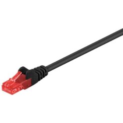 Patchkabel CAT 6 UTP 1m Sort