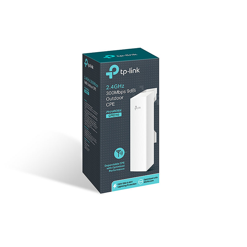 TP-Link CPE210 300 Mbit/s Hvid Strøm over Ethernet (PoE) - Billede 4