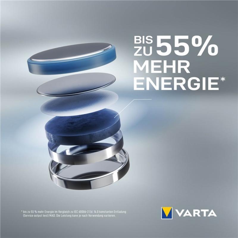 Batteri, Knapcelle Varta CR2016 - Billede 4