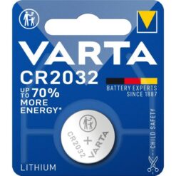 Batteri, Knapcelle Varta CR2032