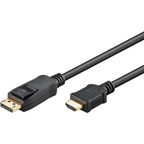 Displayport til HDMI kabel 3m