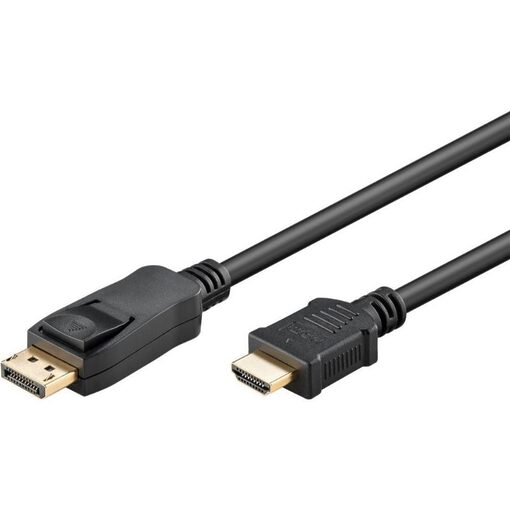 Displayport til HDMI kabel 3m