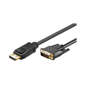 Displayport til DVI M/M kabel 2m